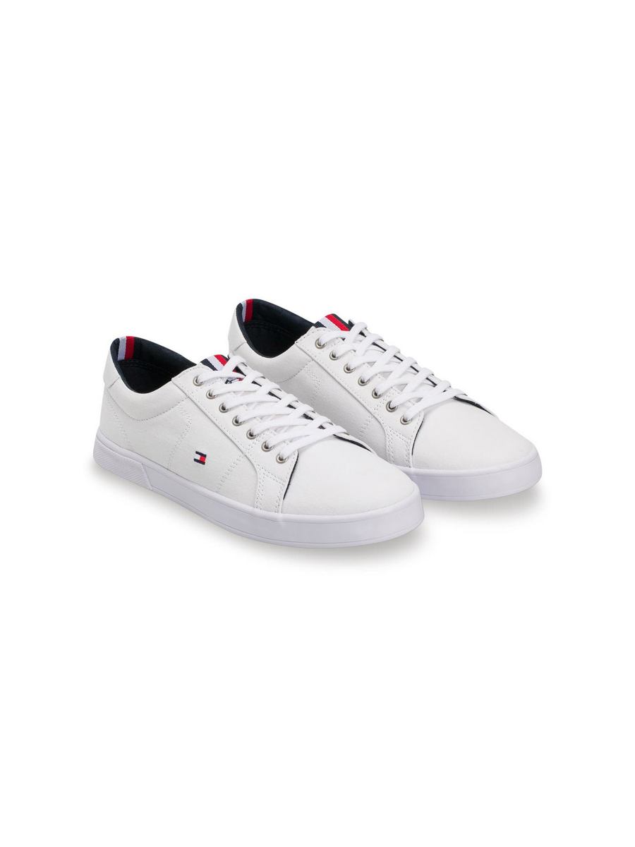 

Кеды мужские Tommy Hilfiger 001420965 белые 43 EU, Белый, 001420965