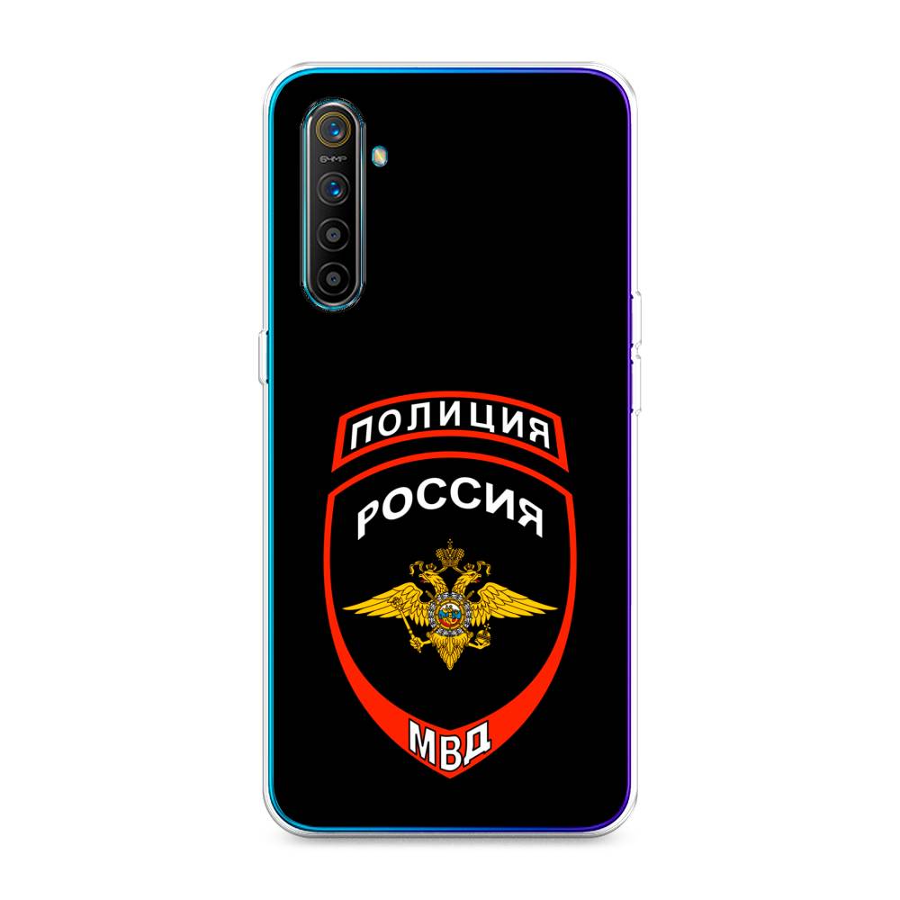 

Чехол Awog на Realme XT "Полиция шеврон", Разноцветный, 251450-5
