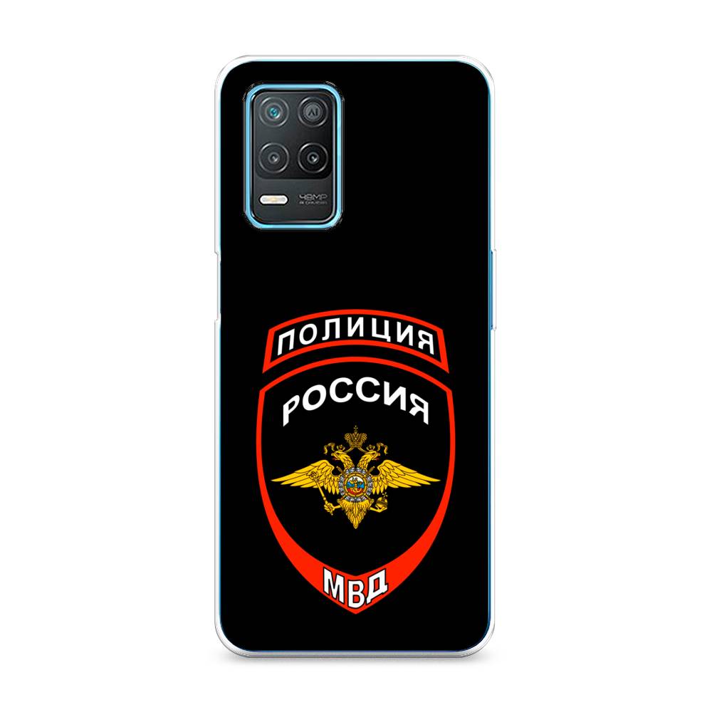 

Чехол Awog на Realme 8 5G "Полиция шеврон", Разноцветный, 257050-5
