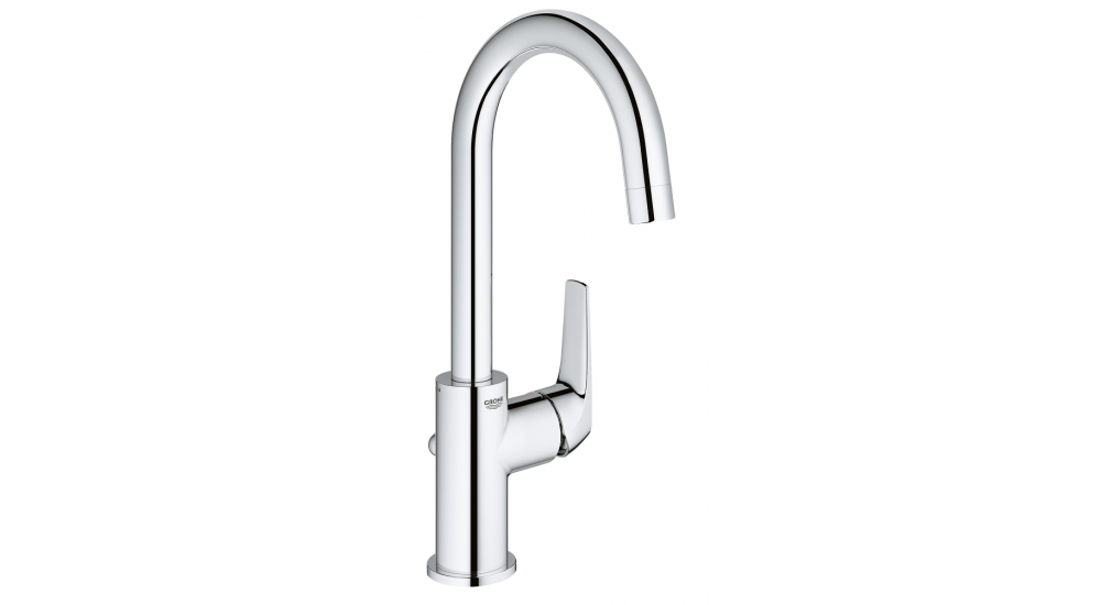 

Смеситель для умывальника "Grohe" BauFlow 23753000, Серебристый