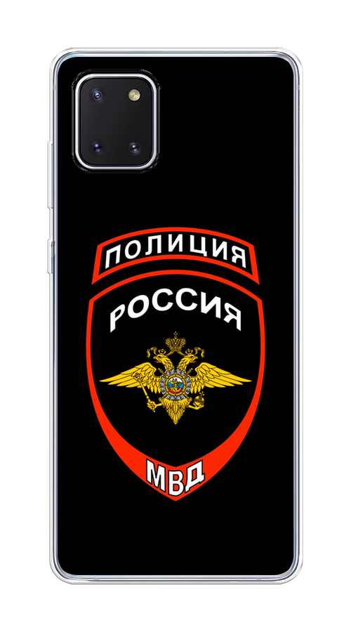 

Чехол Awog на Samsung Galaxy Note 10 Lite "Полиция шеврон", Разноцветный, 29150-5