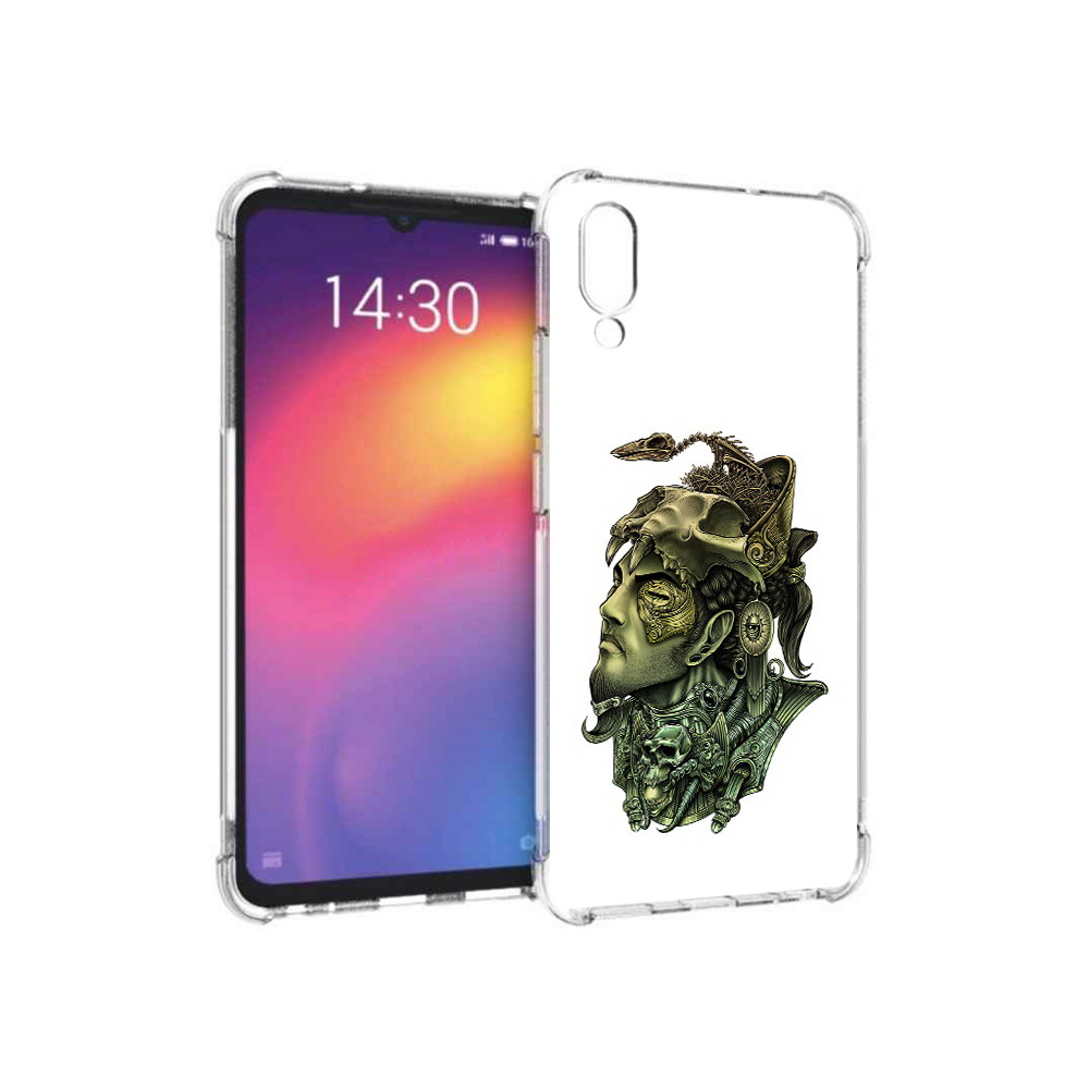 

Чехол MyPads Tocco для Meizu Note 9 бронзовый воин (PT134513.88.248), Прозрачный, Tocco