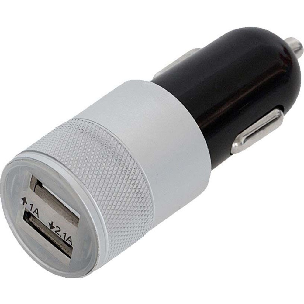 

Зарядное устройство uBear 2 USB 3.1 A, серый (CC03GR01-AD)