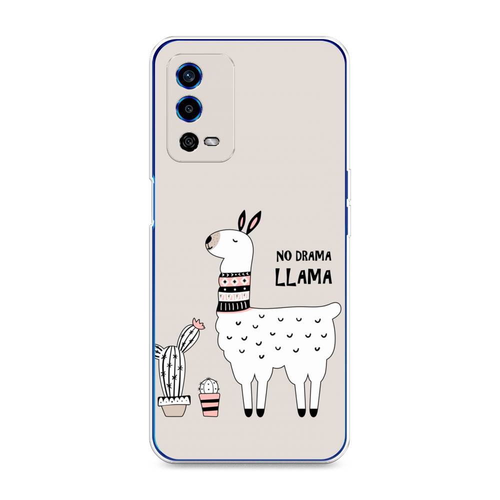 

Чехол Awog на Oppo A55 4G "No drama LLama", Разноцветный, 259150-2