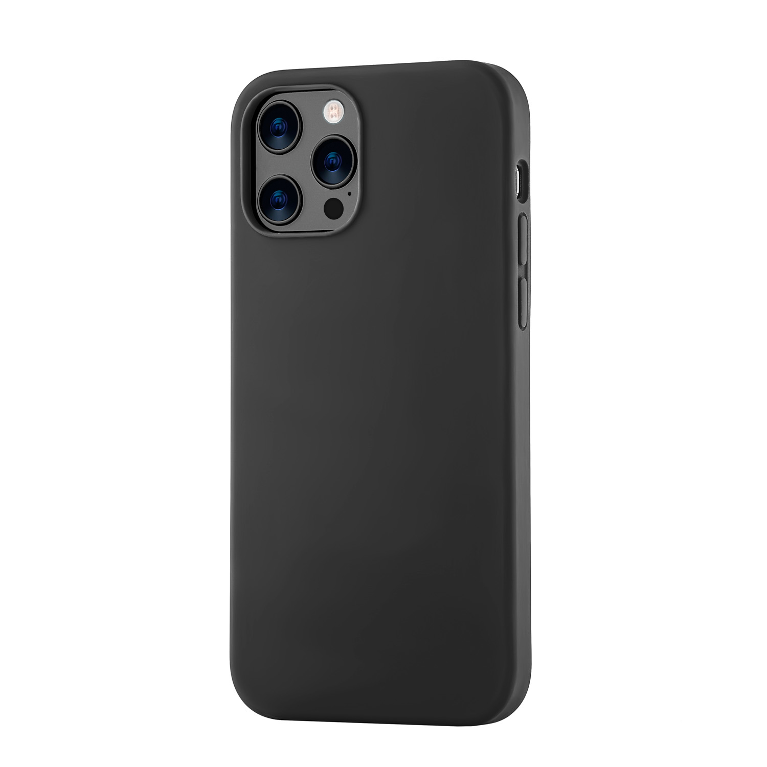 

Чехол защитный uBear MagSafe для iPhone 12/12 Pro, силикон, черный