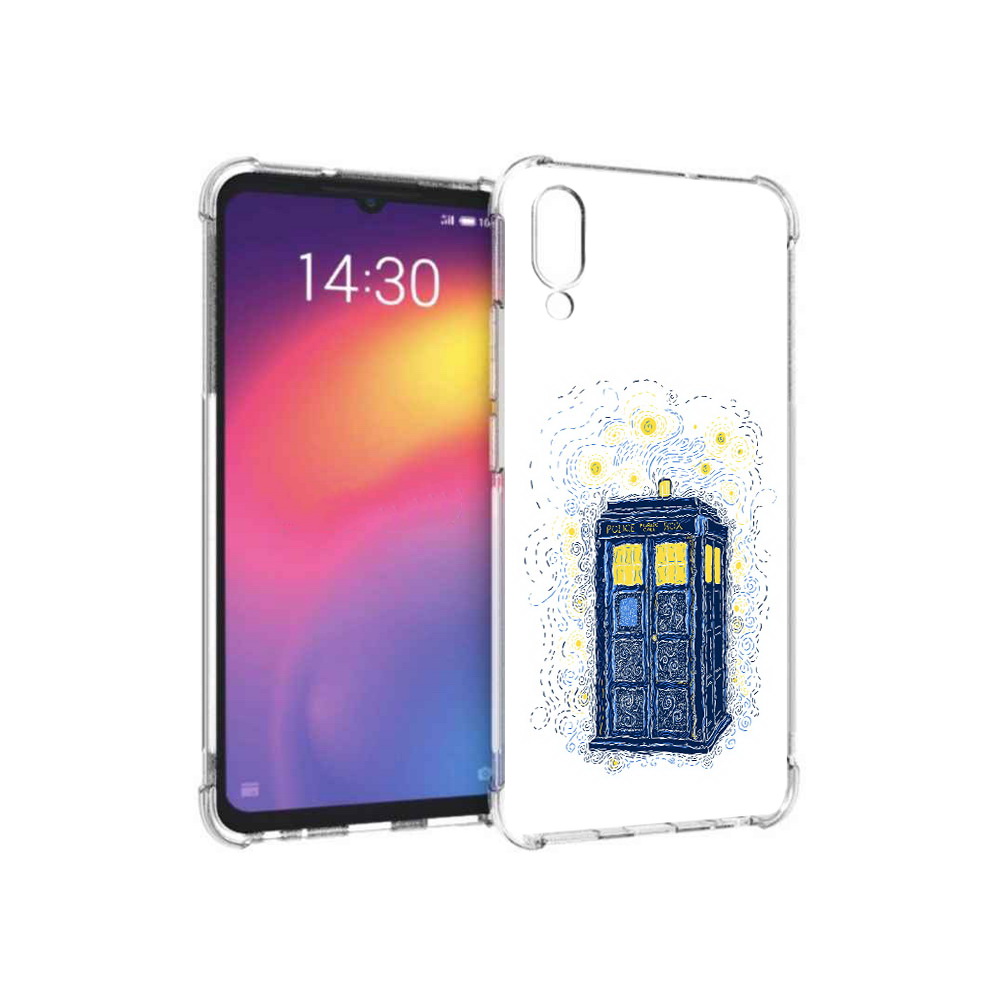 

Чехол MyPads Tocco для Meizu Note 9 будка рисунок (PT134513.88.249), Прозрачный, Tocco