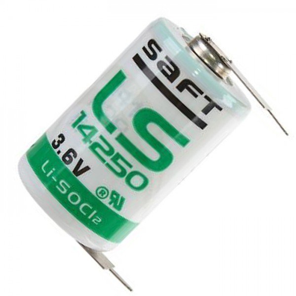 Литиевая батарейка SAFT LS 14250 2PF 1/2AA