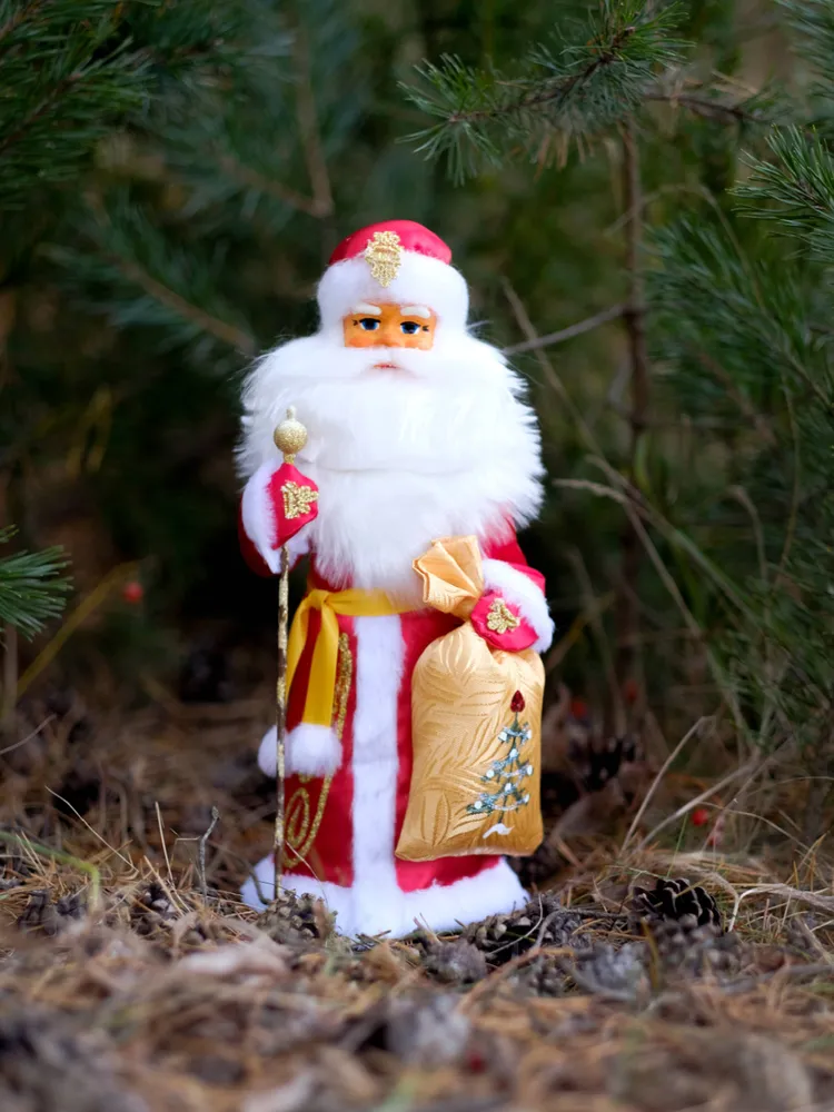 

Новогодняя фигурка КС 44 Дед Мороз, 33 см., красный., Дед Мороз