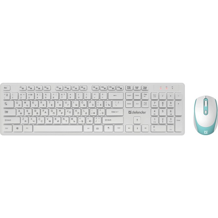 Комплект клавиатура и мышь Defender Auckland C-987 White