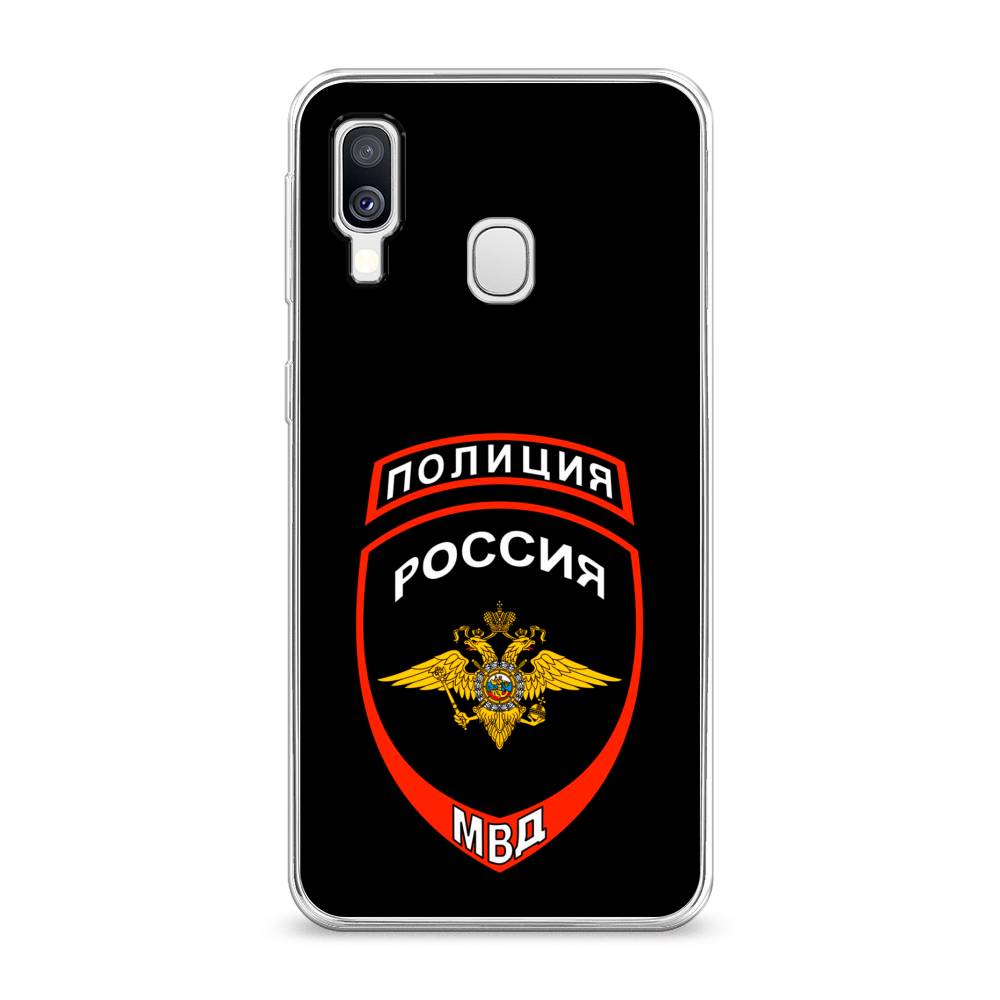

Чехол Awog на Samsung Galaxy A40 "Полиция шеврон", Разноцветный, 28050-5
