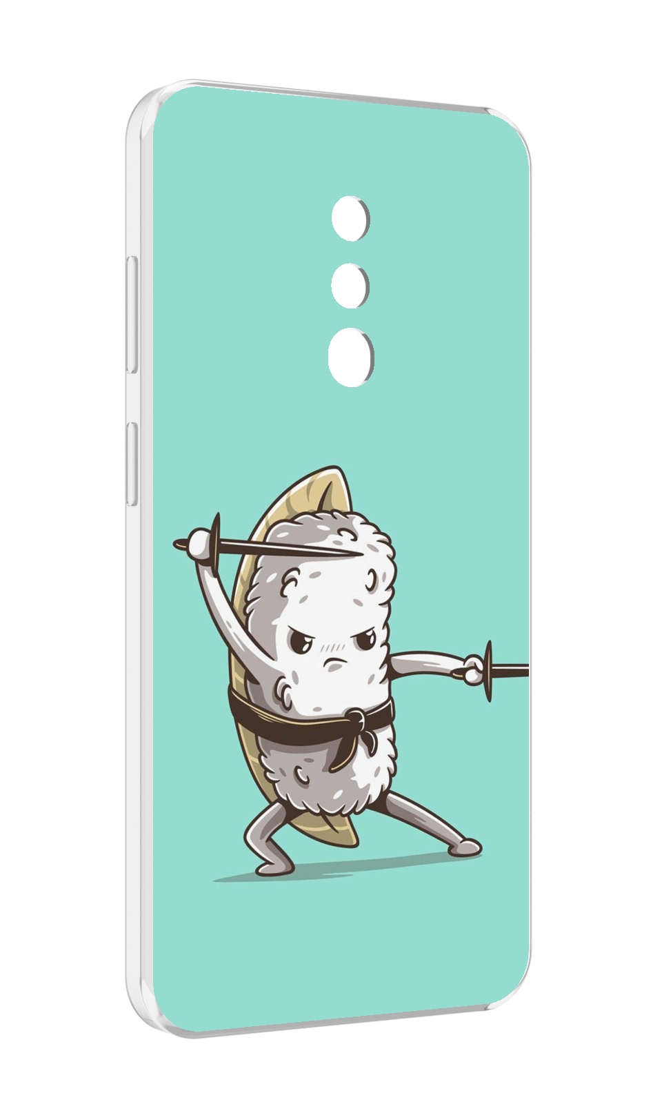 

Чехол MyPads злой суши детский для Blackview BV5200, Прозрачный, Tocco