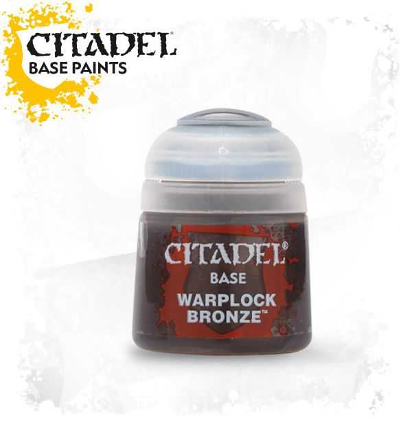 

Краска акриловая Games Workshop Citadel базовая Warplock Bronze 21-31 12 мл, Warplock Bronze