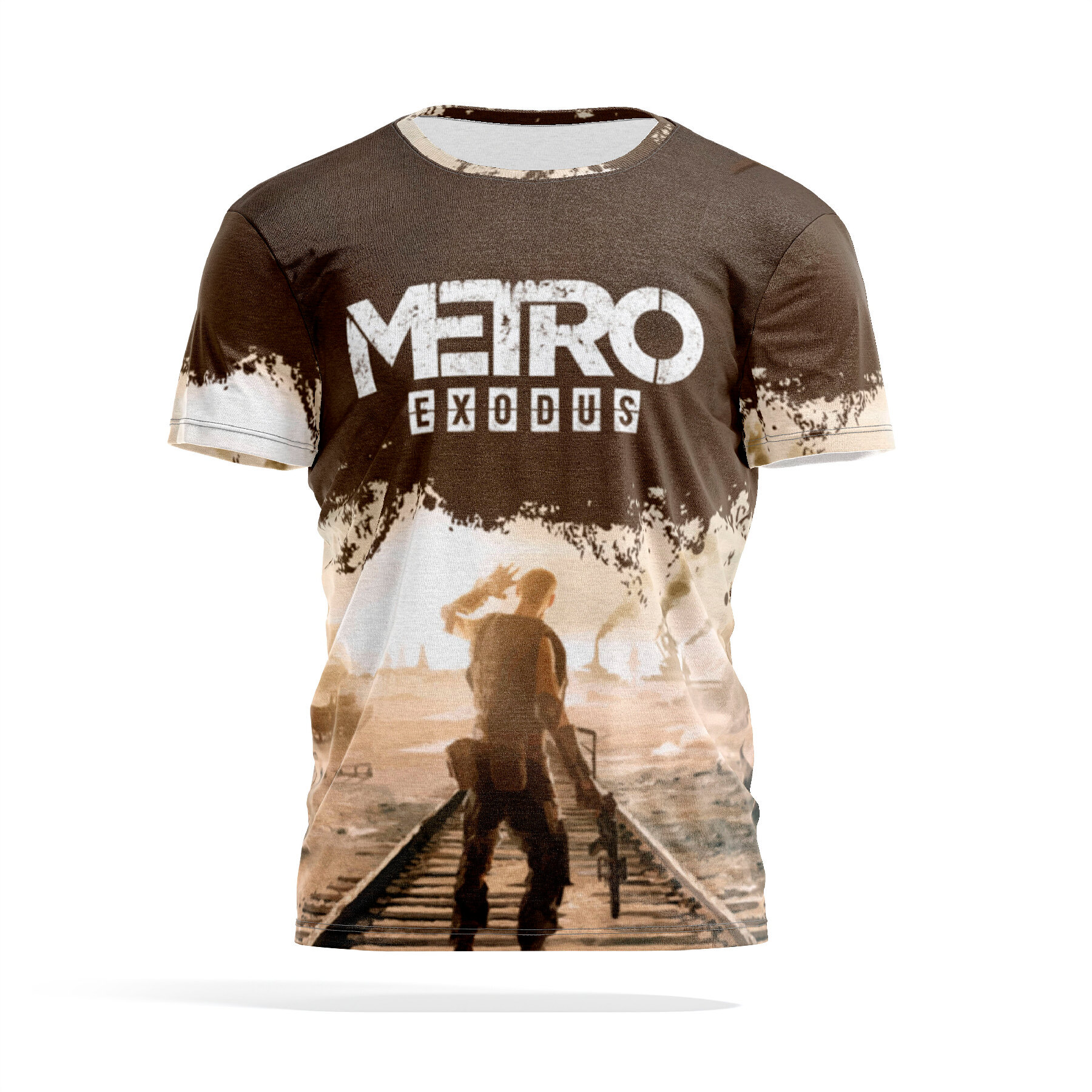 

Футболка мужская PANiN PaninManTshirtVM_5_8_VM1735619 коричневая 4XL, Коричневый, PaninManTshirtVM_5_8_VM1735619