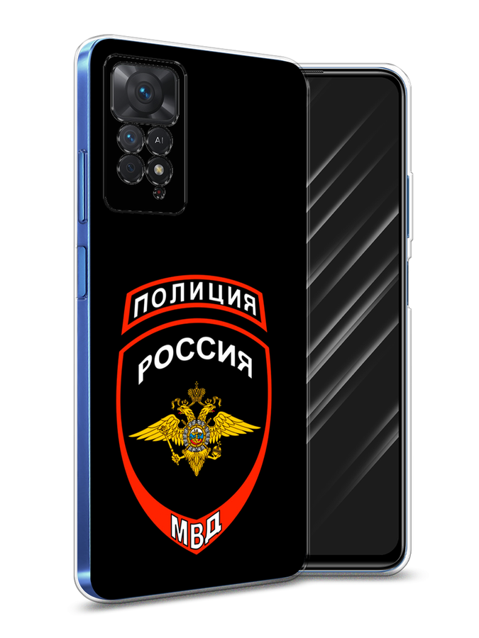 

Чехол Awog на Xiaomi Redmi Note 11E Pro "Полиция шеврон", Разноцветный, 314750-5