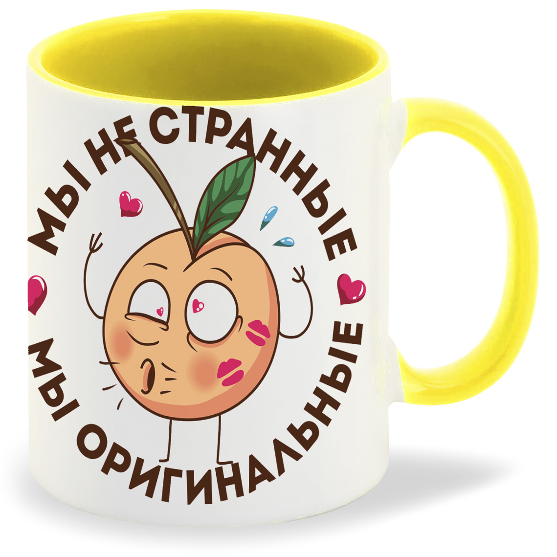 

Кружка CoolPodarok Прикол Мы не странные мы оригинальные есть пара он