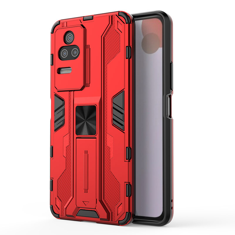 

Чехол Transformer для Poco F4, красный, Transformer