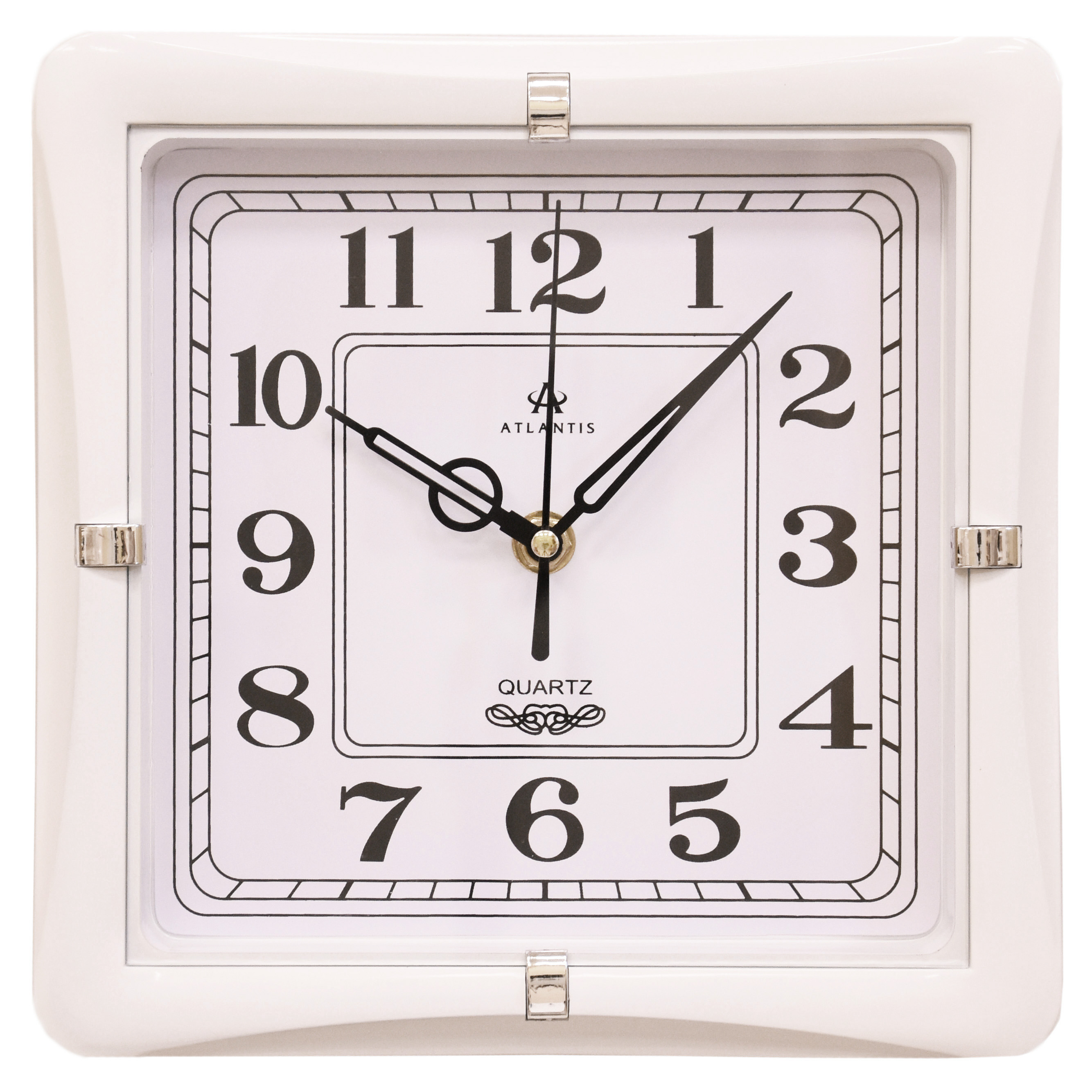 Интерьерные часы Atlantis TIME TLD-6781 white