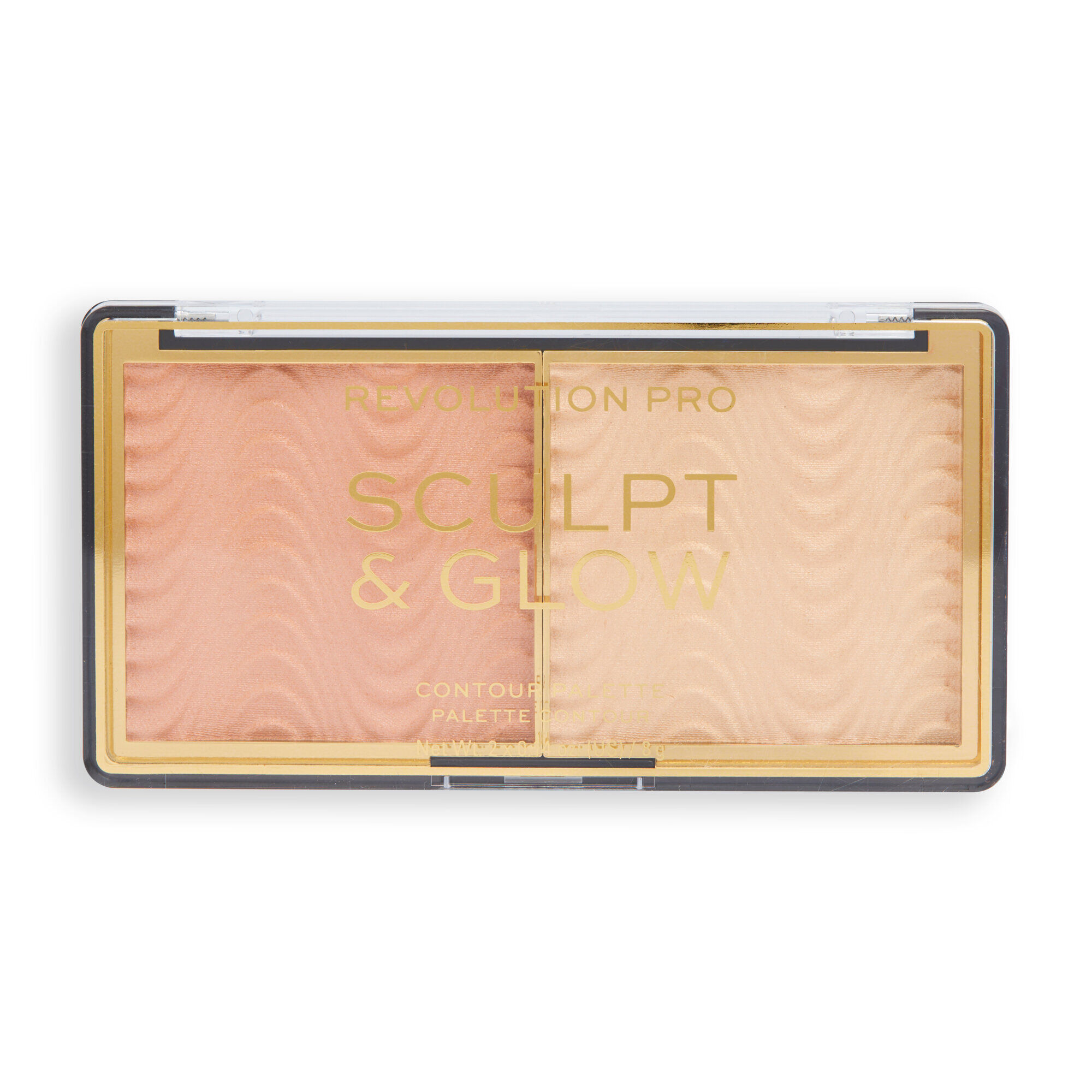 Палетка Revolution PRO для лица бронзер хайлайтер Sculpt Glow Palette LightMedium 1255₽