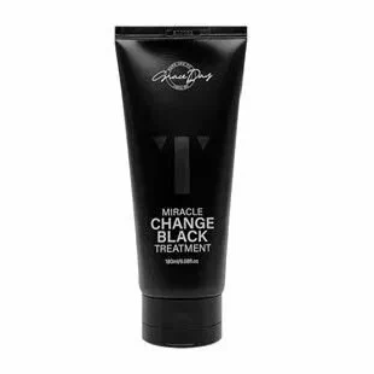 Маска для волос Grace day Miracle change black treatment Тонирующая черная 180 мл