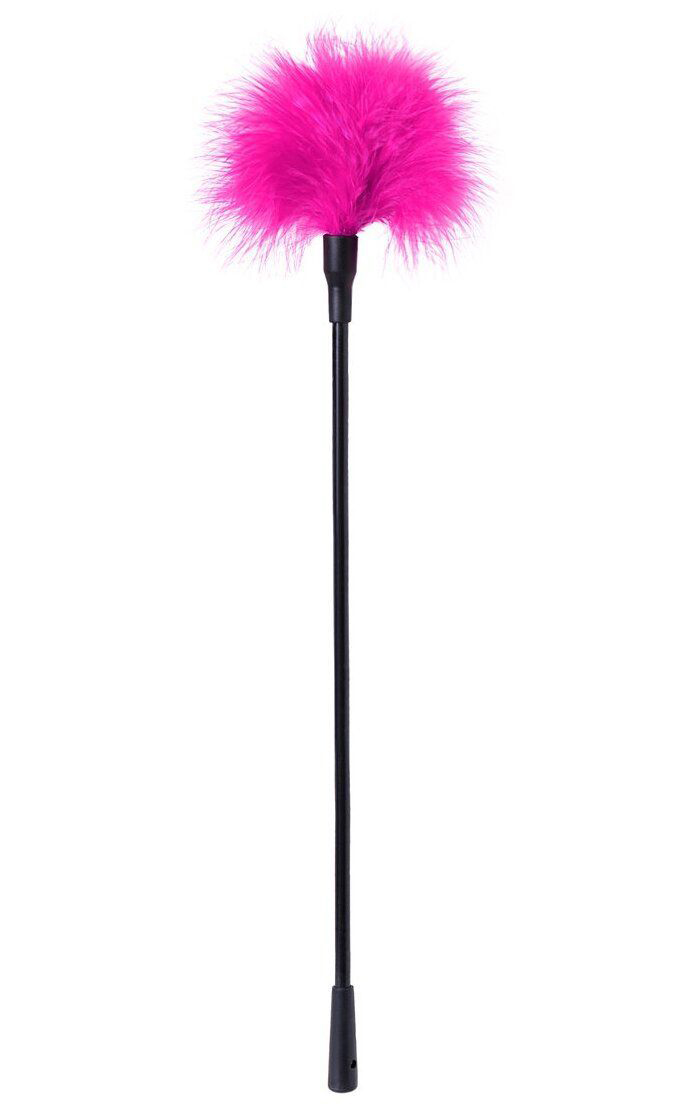 Щекоталка ToyFa с розовым пушком на кончике