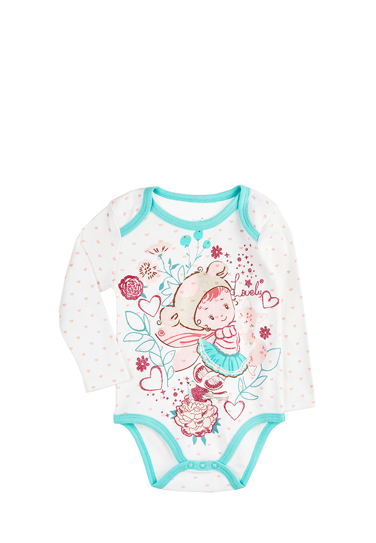 

Боди детское Kari baby AW19B01503403 белый р.68, AW19B01503403