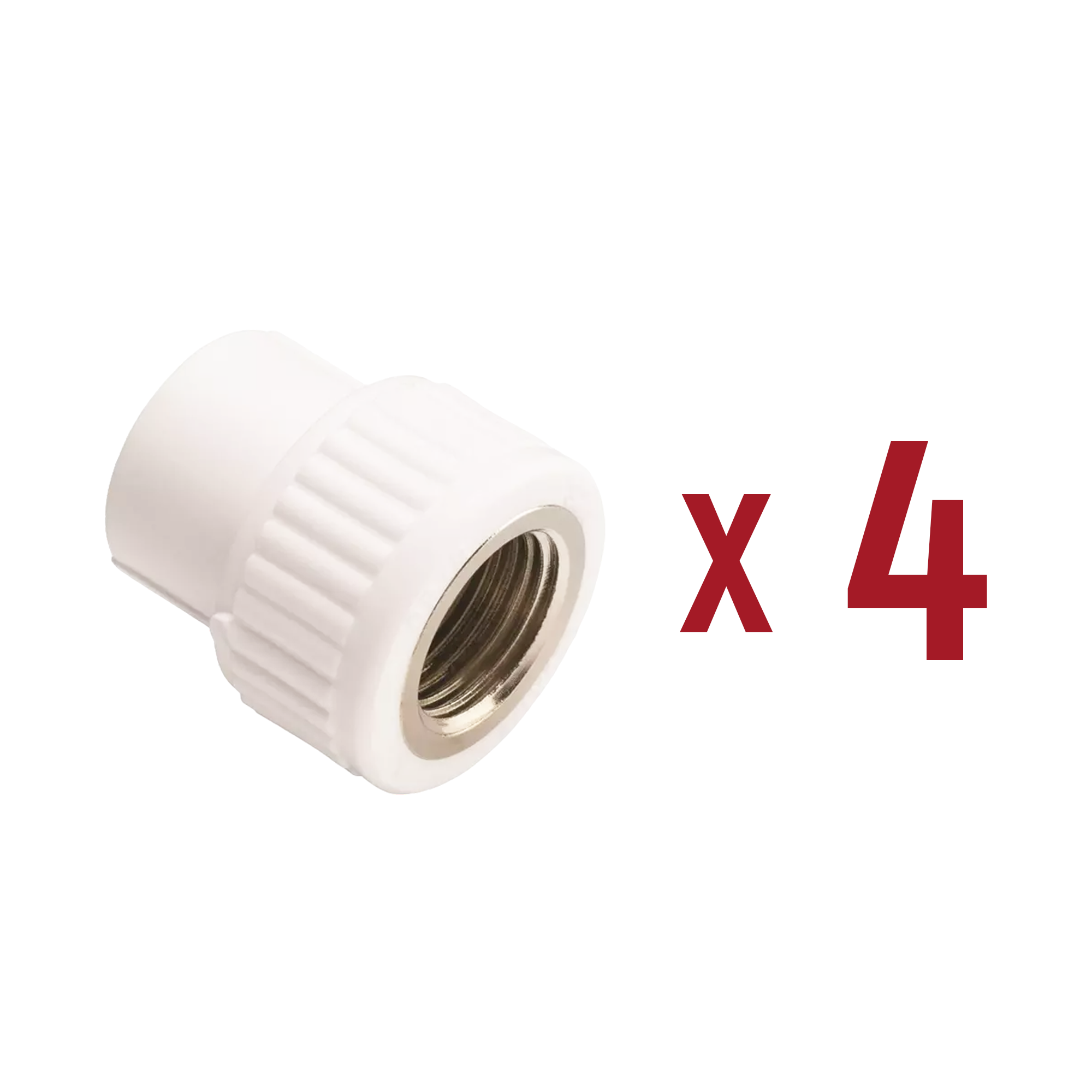 фото Набор муфт комбинированных aqualink 03575 ppr 25x3/4" вн, 4 шт.