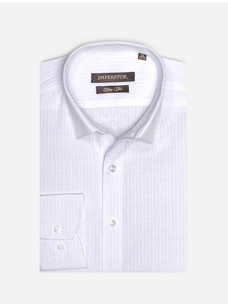 Рубашка детская Imperator Boss 1-П sl, белый, 176.