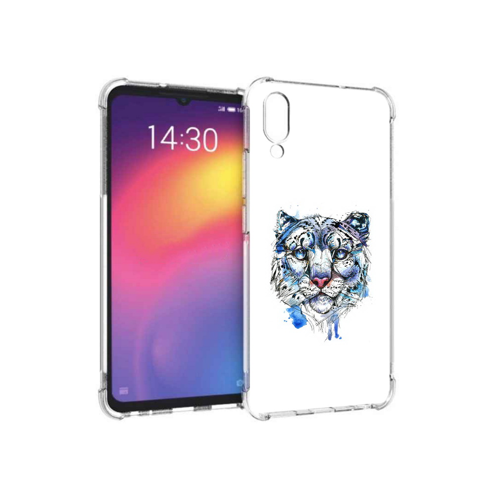 

Чехол MyPads Tocco для Meizu Note 9 водяной тигр (PT134513.88.263), Прозрачный, Tocco