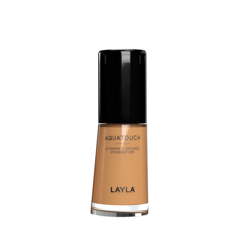 фото Тональная основа layla cosmetics увлажняющая aquatouch foundation n5 30 мл