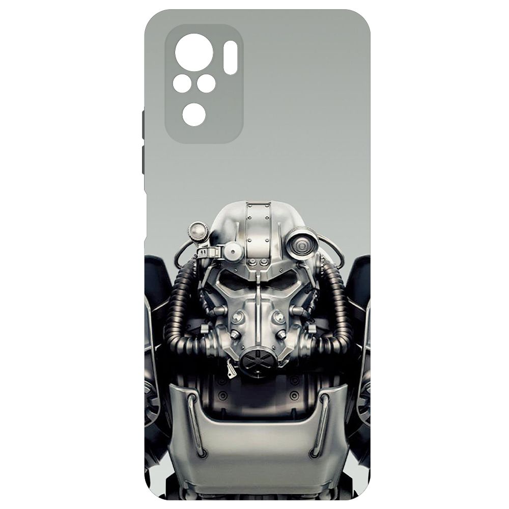

Чехол-накладка Krutoff Soft Case Фоллаут (Fallout) - Братство стали для Xiaomi Poco M5s, Черный
