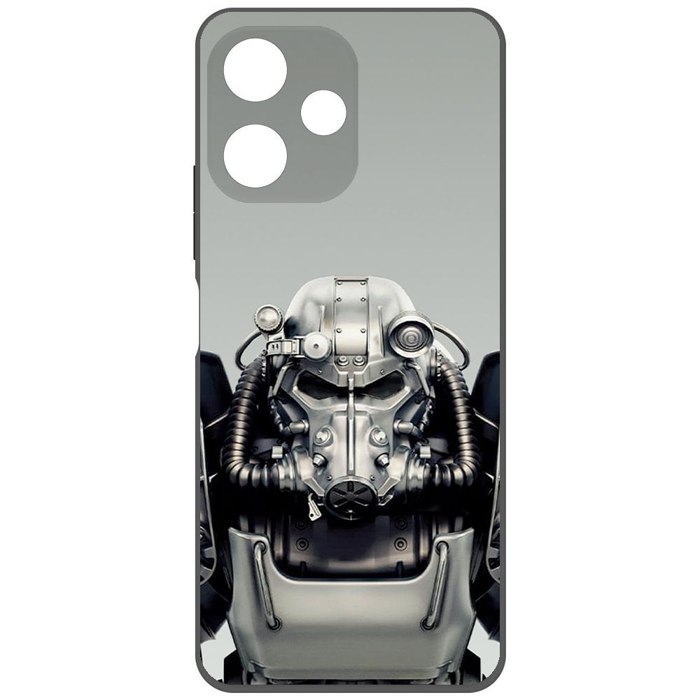 

Чехол-накладка Krutoff Soft Case Фоллаут - Братство стали для Xiaomi Poco M6 Pro 5G