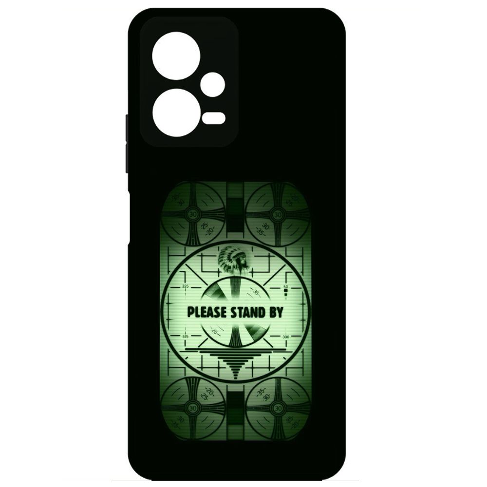 

Чехол-накладка Krutoff Soft Case Фоллаут - Пожалуйста, подождите для Xiaomi Poco X5