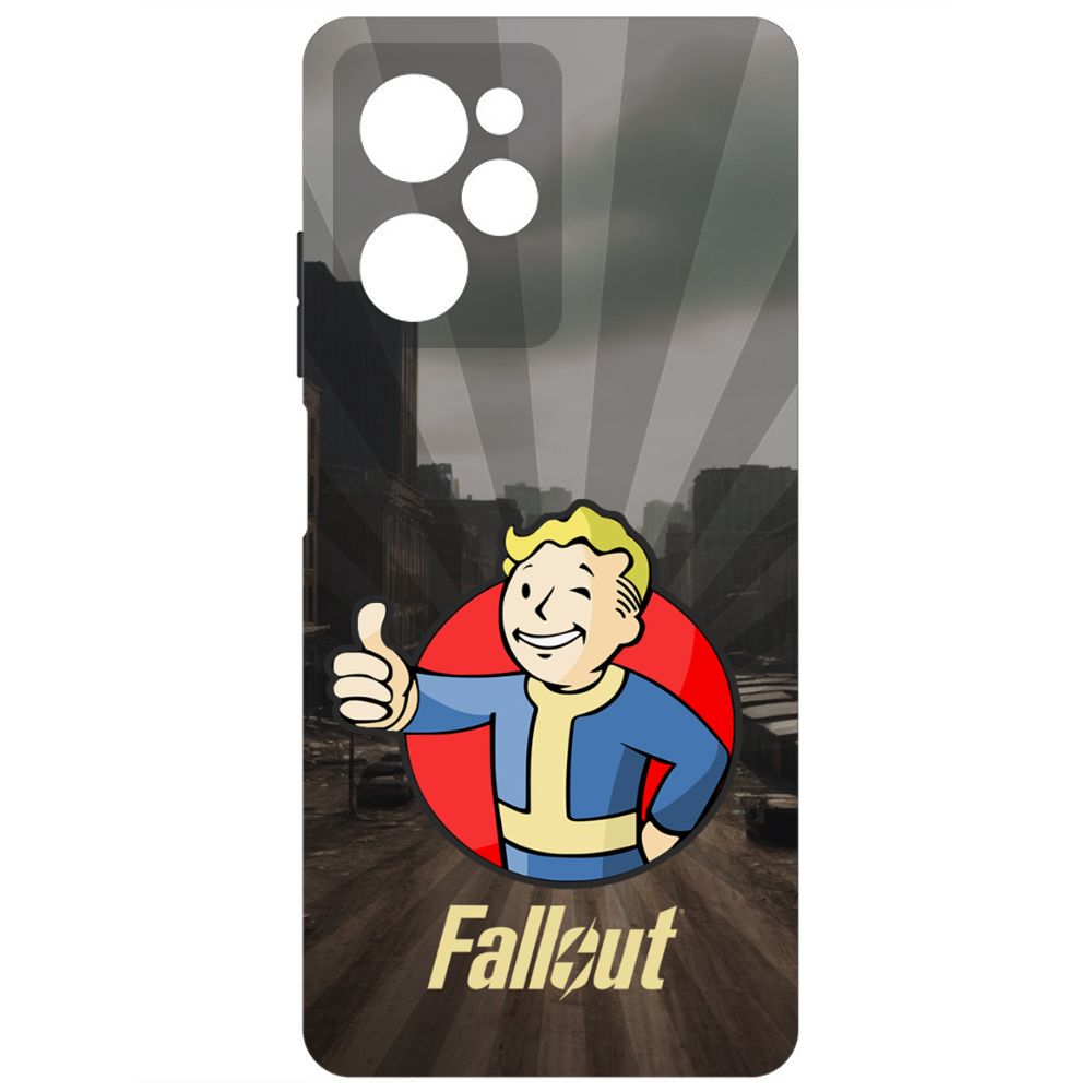 

Чехол-накладка Krutoff Soft Case Фоллаут (Fallout) - Волт-бой для Xiaomi Poco X5 Pro