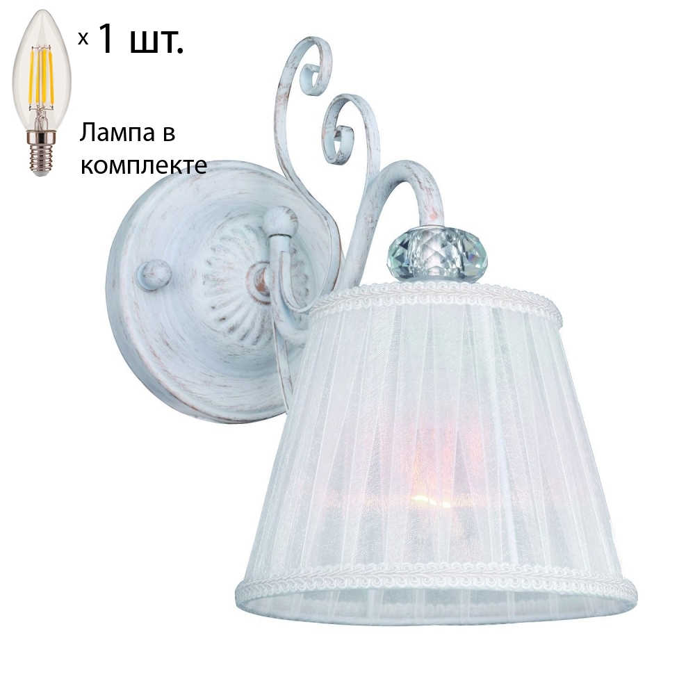 Бра с лампочкой F-Promo Amanda 2150-1W+Lamps E14 Свеча