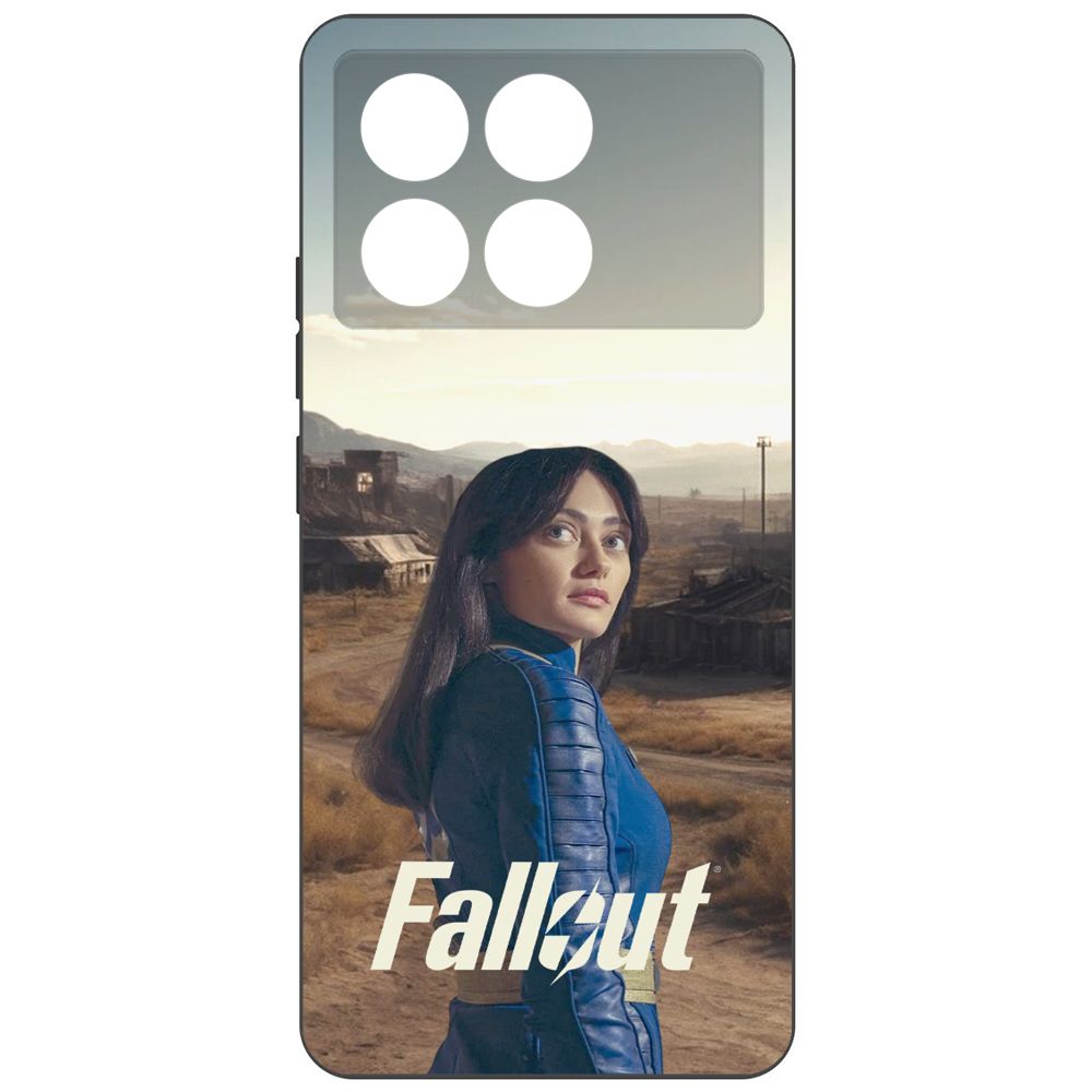

Чехол-накладка Krutoff Soft Case Фоллаут (Fallout) -Люси в пустошах для Xiaomi Poco X6 Pro
