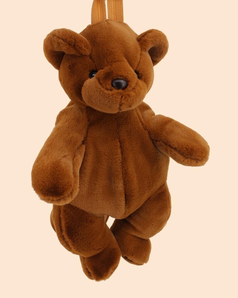 

Рюкзак-игрушка KEDOO мягкий Мишка Brown, Коричневый, Mishka
