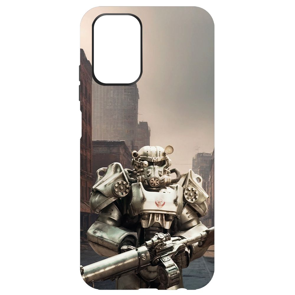 

Чехол-накладка Krutoff Soft Case Фоллаут (Fallout) - Рыцарь Братства для Xiaomi Redmi 10