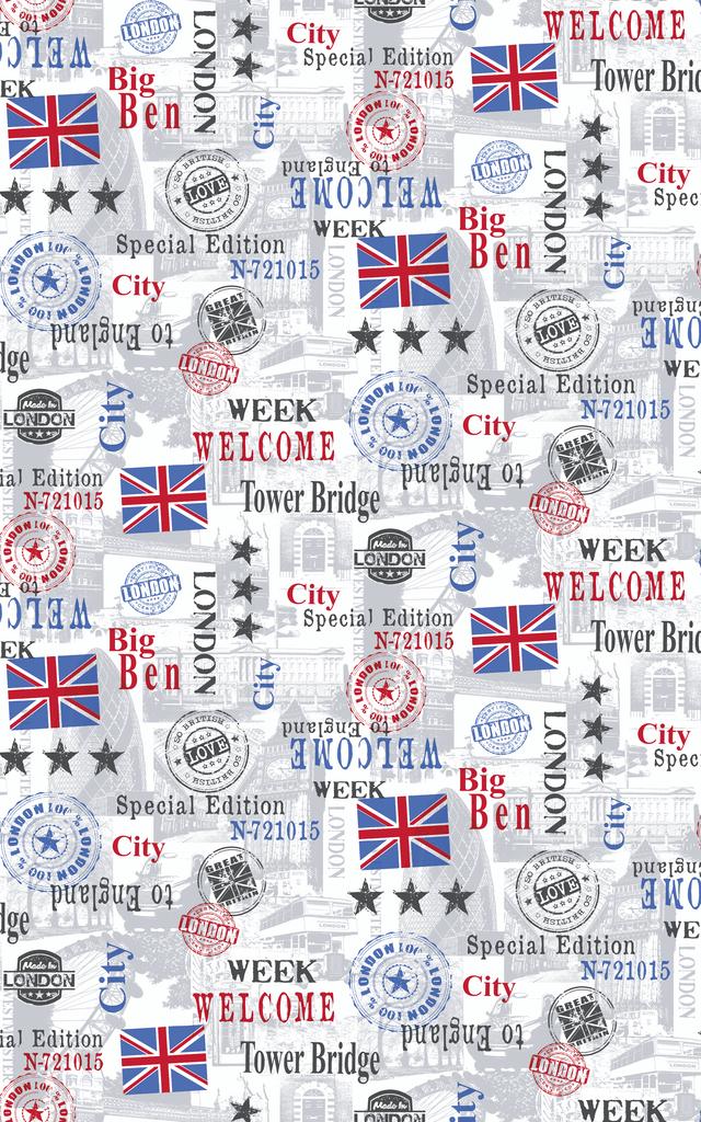 фото Пленка самоклеящаяся британский флаг 1015-343 d-c-fix 1.5х0.45м