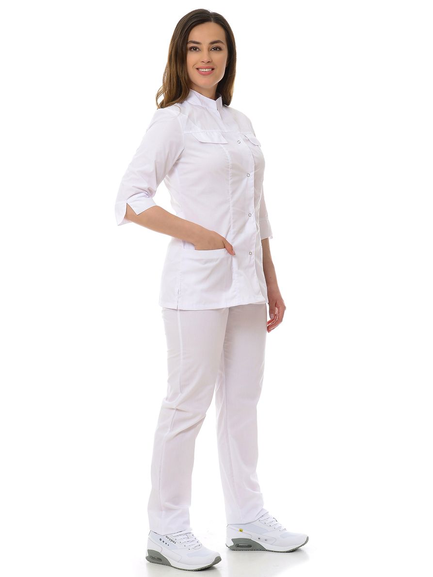 фото Костюм медицинский женский medicalwear симона 112 белый 42 ru