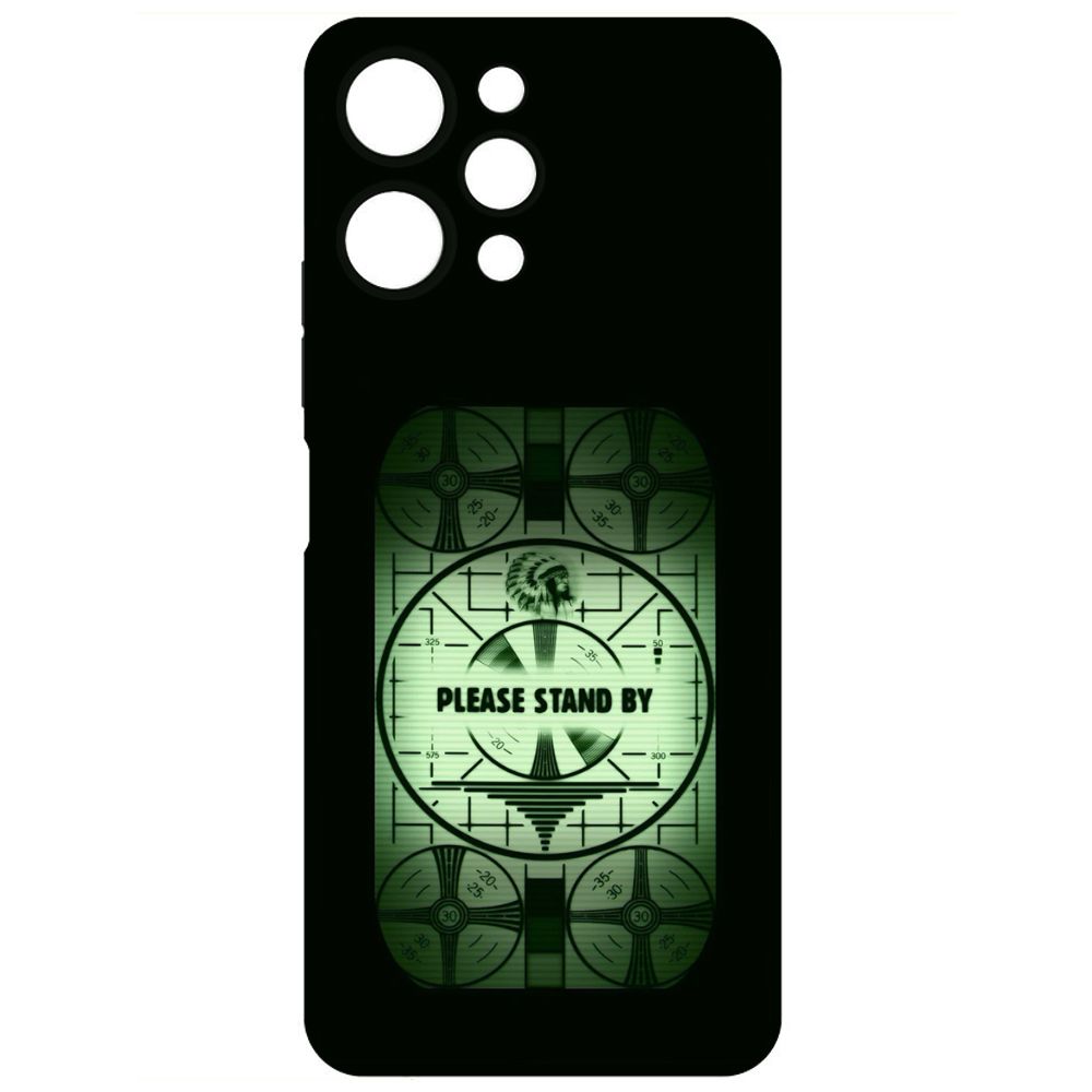 

Чехол-накладка Krutoff Soft Case Фоллаут - Пожалуйста, подождите для Xiaomi Redmi 12