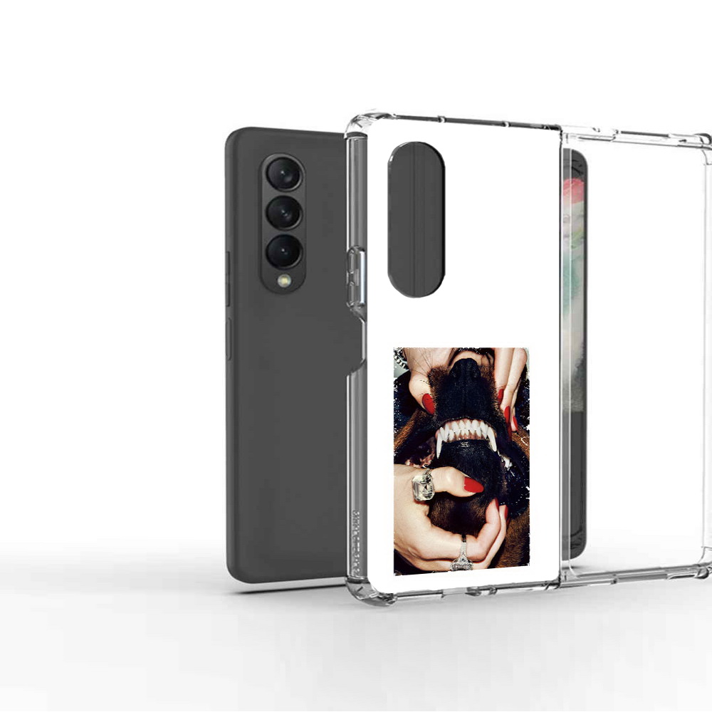 

Чехол MyPads Tocco для Samsung Galaxy Z Fold2 маникюр, Прозрачный, Tocco