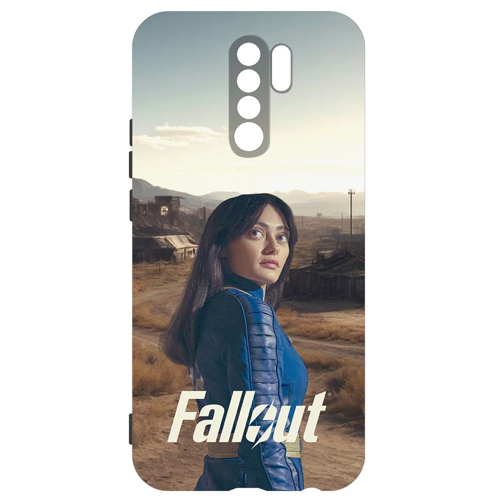 

Чехол-накладка Krutoff Soft Case Фоллаут (Fallout) - Люси в пустошах для Xiaomi Redmi 9