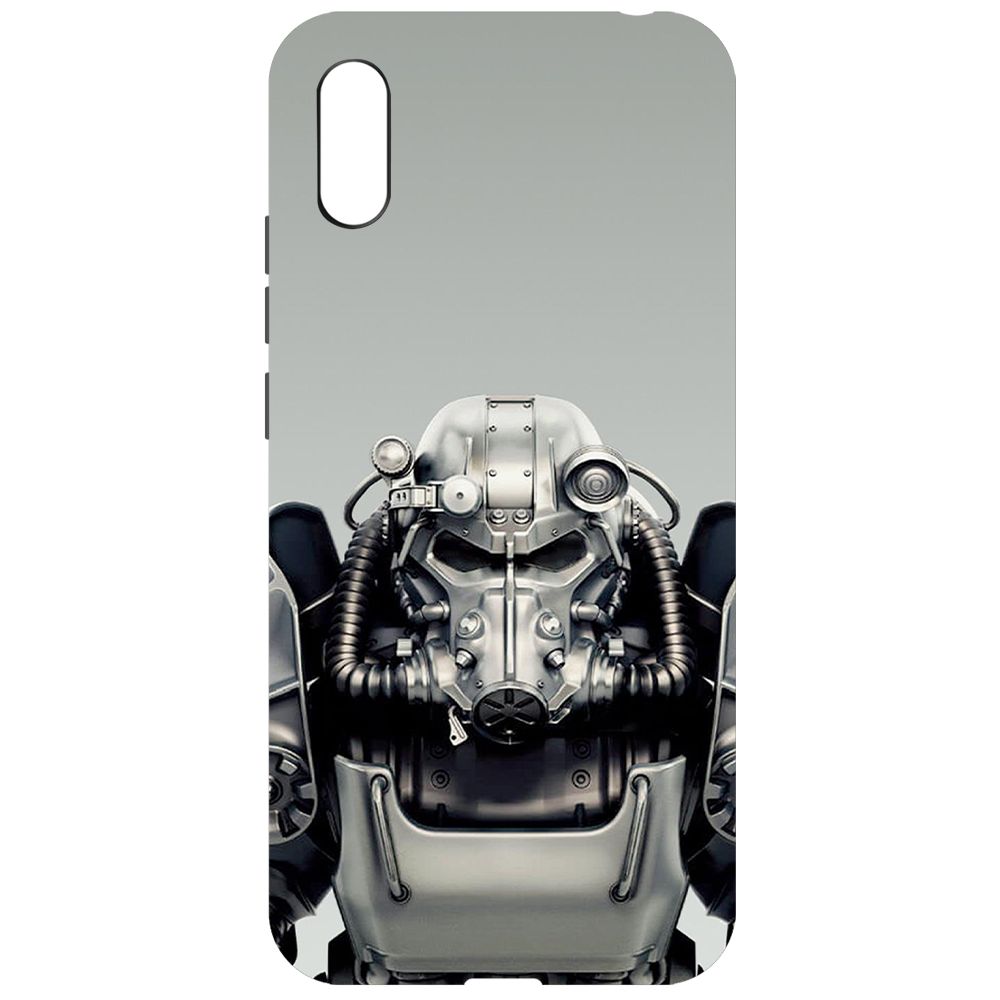 

Чехол-накладка Krutoff Soft Case Фоллаут (Fallout) - Братство стали для Xiaomi Redmi 9A