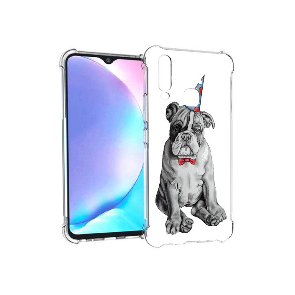 

Чехол MyPads Tocco для Vivo Y17 праздничный щенок (PT136369.382.554), Tocco