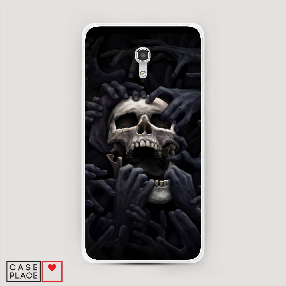 

Чехол Awog на Alcatel Pixi 4 (5) 5045D / Алкатель Pixi 4 (5) 5045D "Череп 29", 170250-9