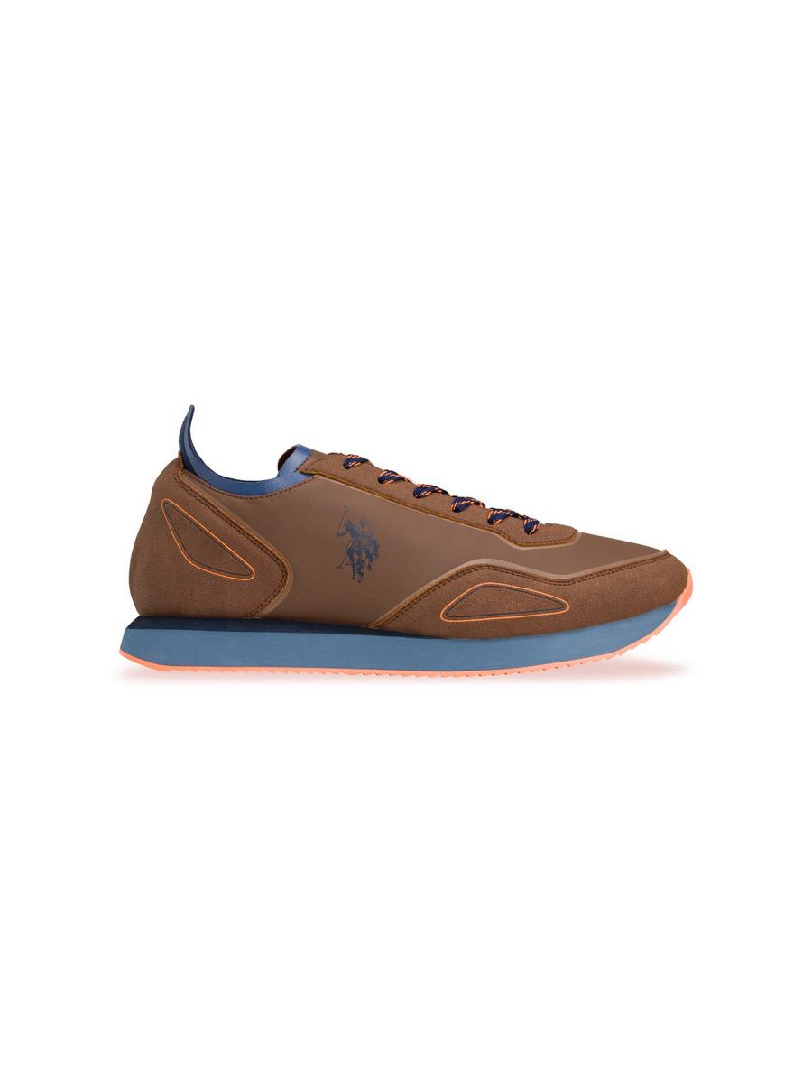 

Кроссовки унисекс U.S. POLO Assn. 001421614 коричневые 43 EU, Коричневый, 001421614