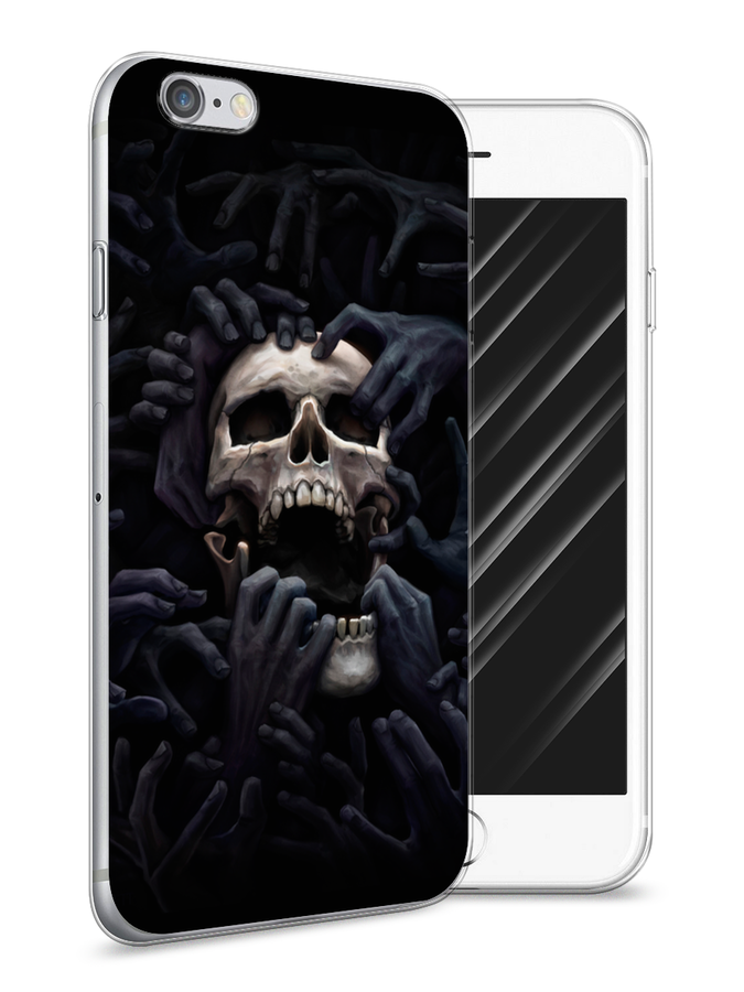 

Чехол Awog на Apple iPhone 6S / Айфон 6S "Череп 29", Разноцветный, 0104S50-9