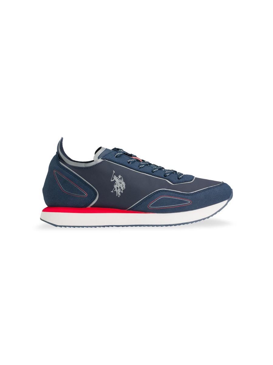 

Кроссовки мужские U.S. POLO Assn. 001421614 синие 44 EU, Синий, 001421614
