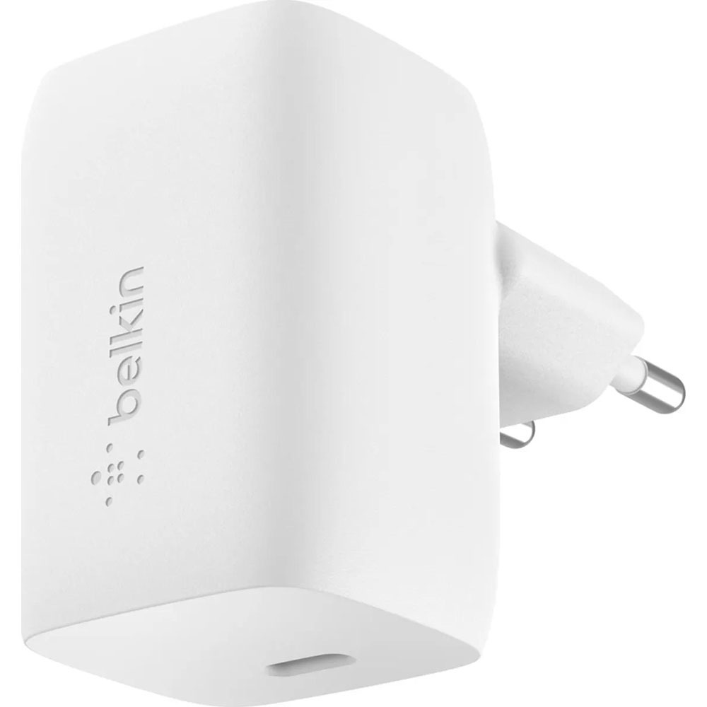 фото Зарядное устройство belkin wch002vfwh (usb type-c), белый