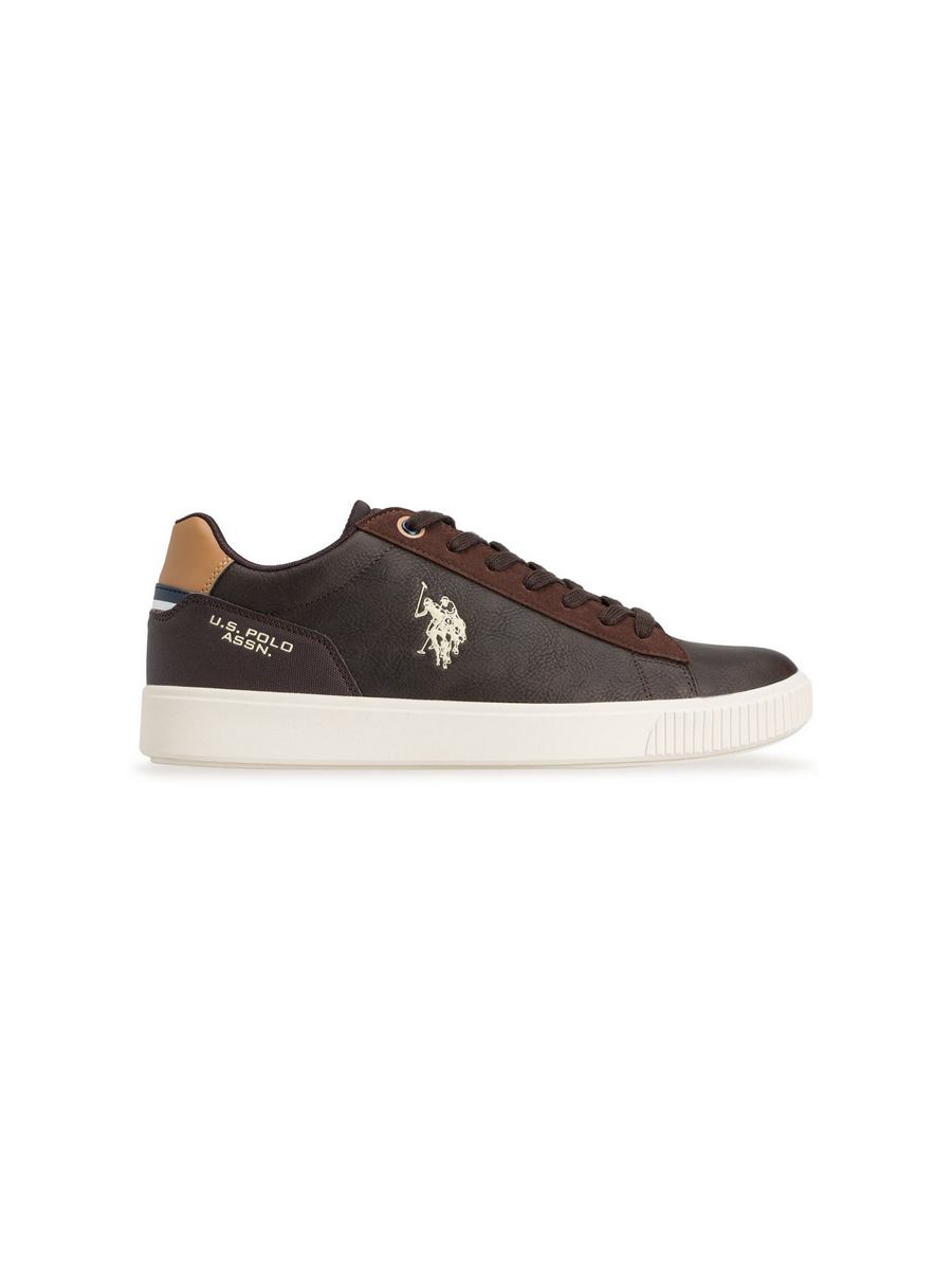 

Кеды мужские U.S. POLO Assn. 001421624 коричневые 43 EU, Коричневый, 001421624